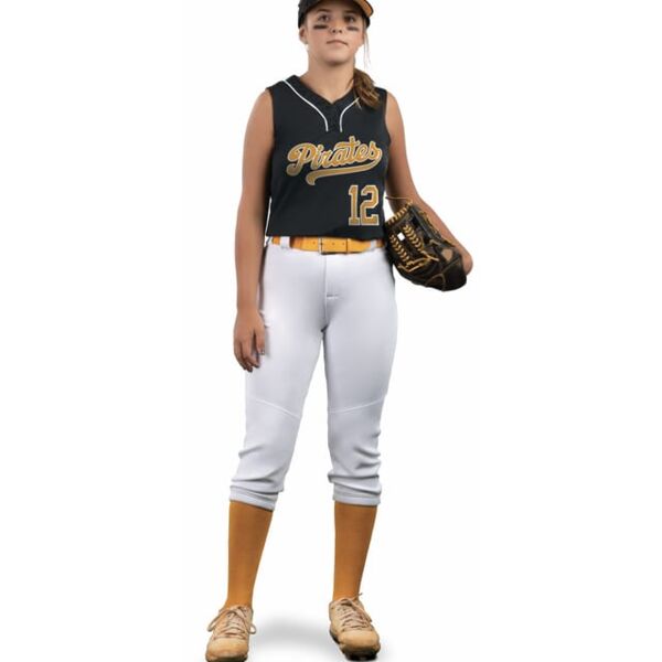 Ladies Flexstretch Softball Pant with Belt Loops Thumbnail