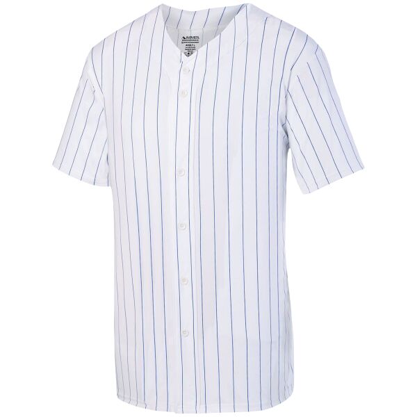 Youth Pinstripe Full-Button Jersey Thumbnail