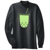 Interlock Knit Mock Turtleneck Thumbnail